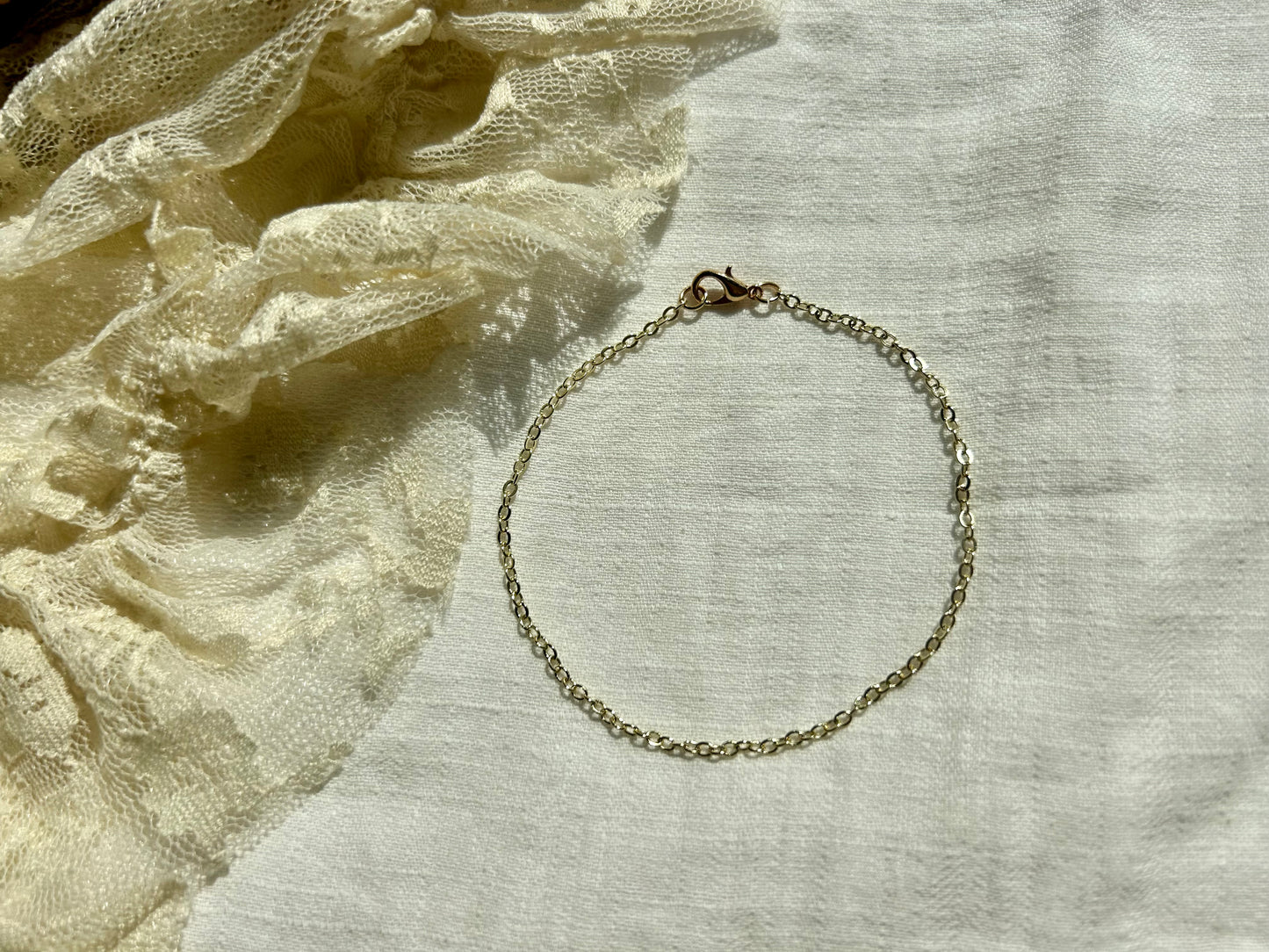 Classic Gold Chain Bracelet