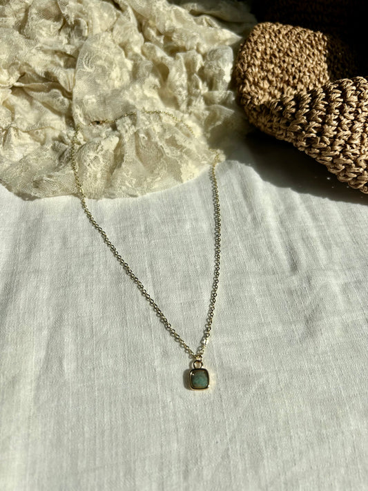 Dainty Gemstone Necklace