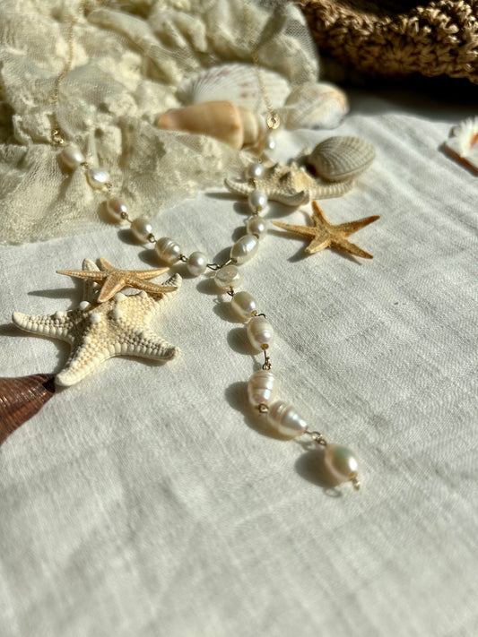 Freshwater Pearl Y Necklace